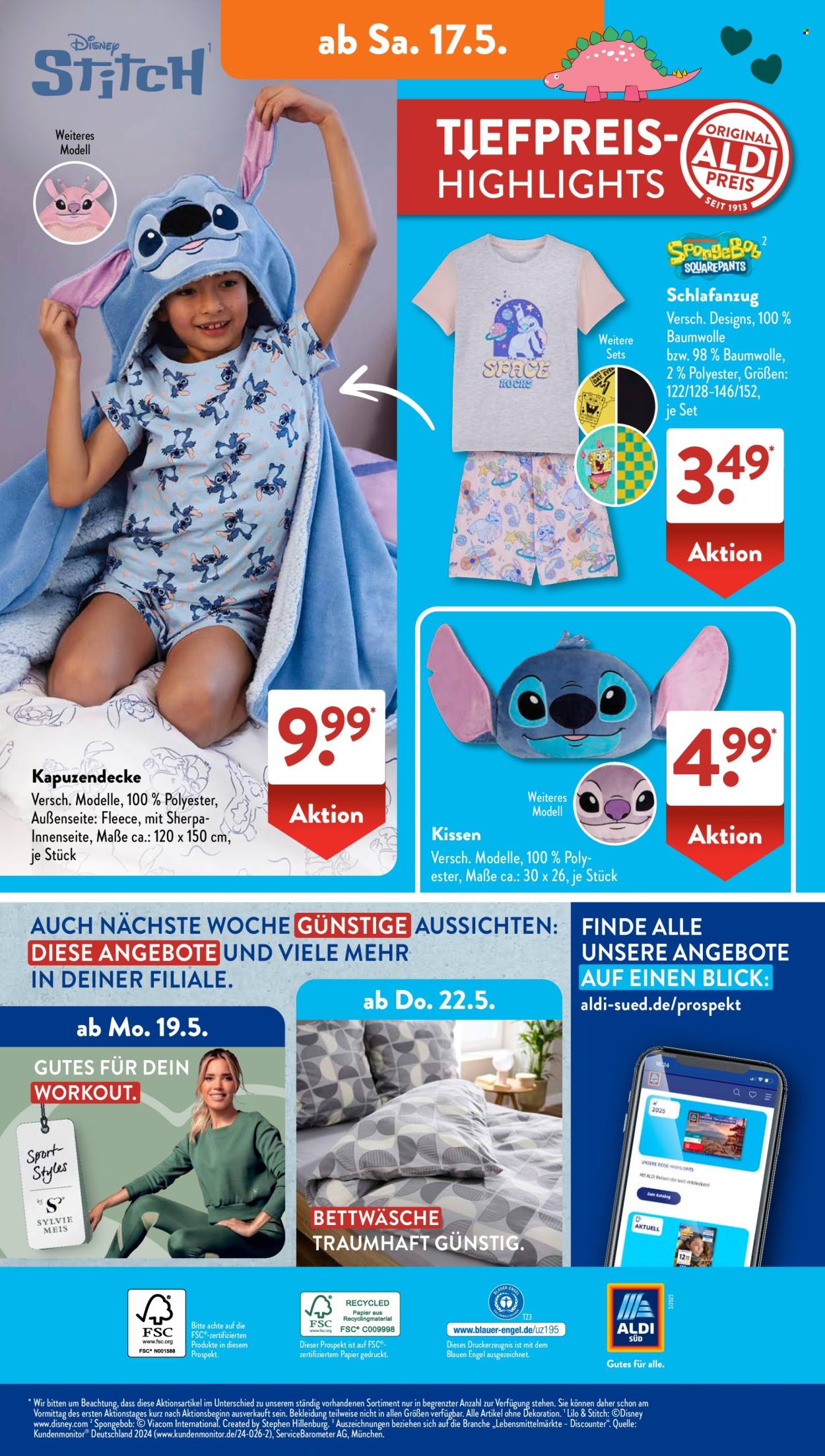 ALDI SÜD Prospekte  - 12.05.2025 - 17.05.2025. Seite 1