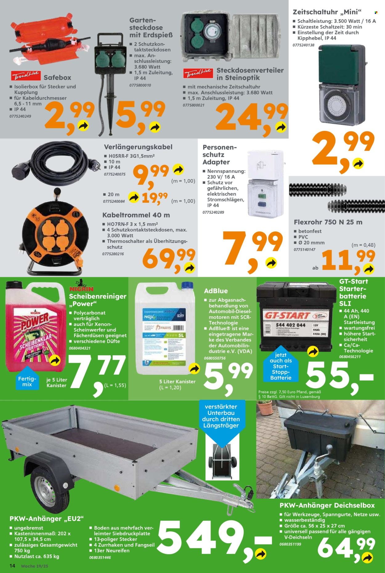 Globus Baumarkt Prospekte  - 5.05.2025 - 10.05.2025. Seite 1