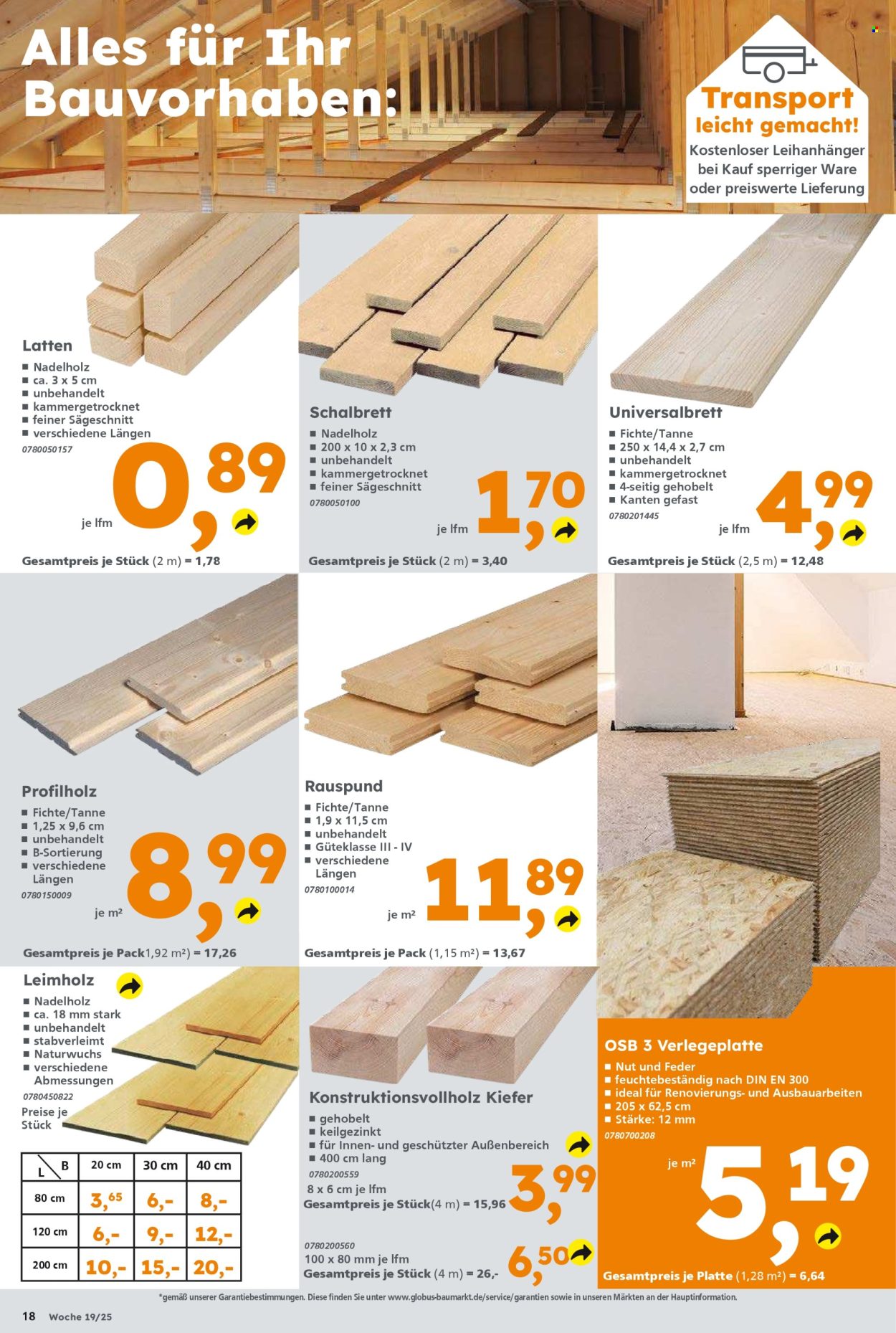 Globus Baumarkt Prospekte  - 5.05.2025 - 10.05.2025. Seite 1
