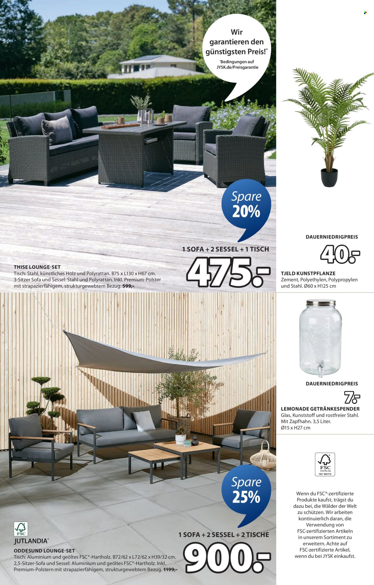 JYSK Prospekte  - 29.04.2025 - 7.06.2025. Seite 1