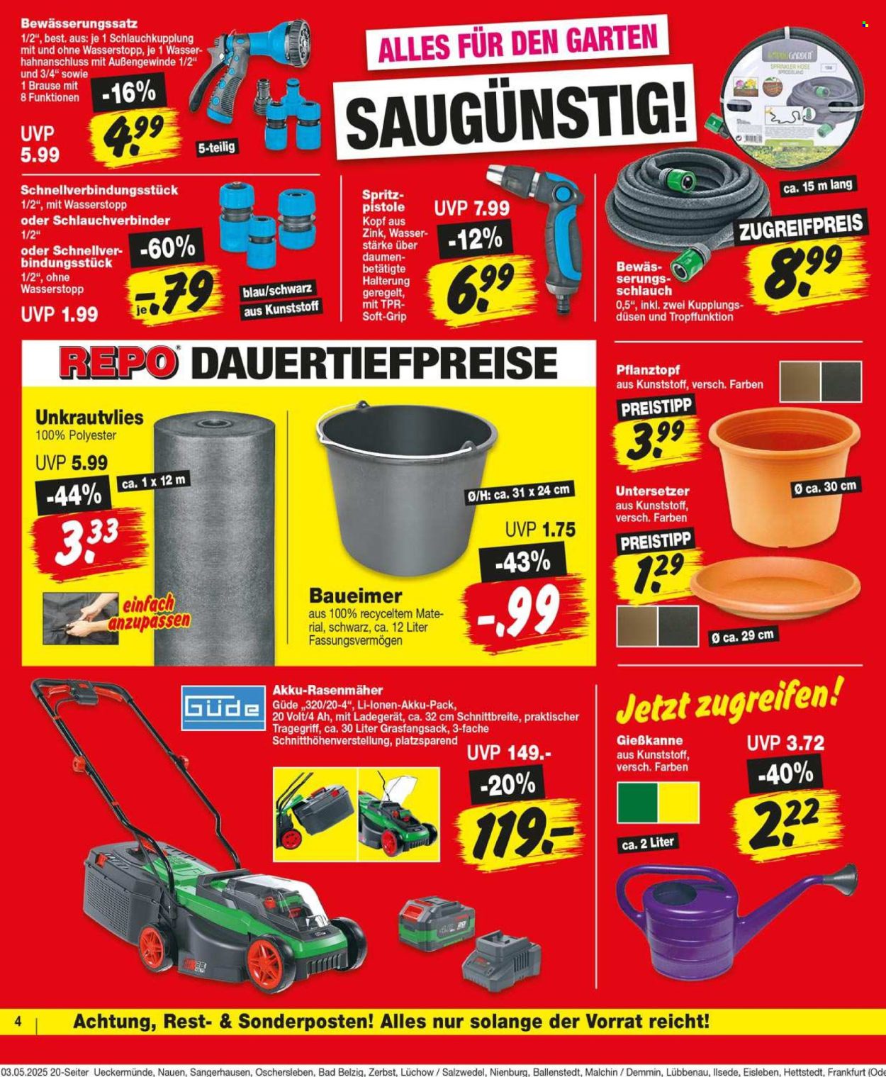 Repo Prospekte  - 5.05.2025 - 10.05.2025. Seite 1