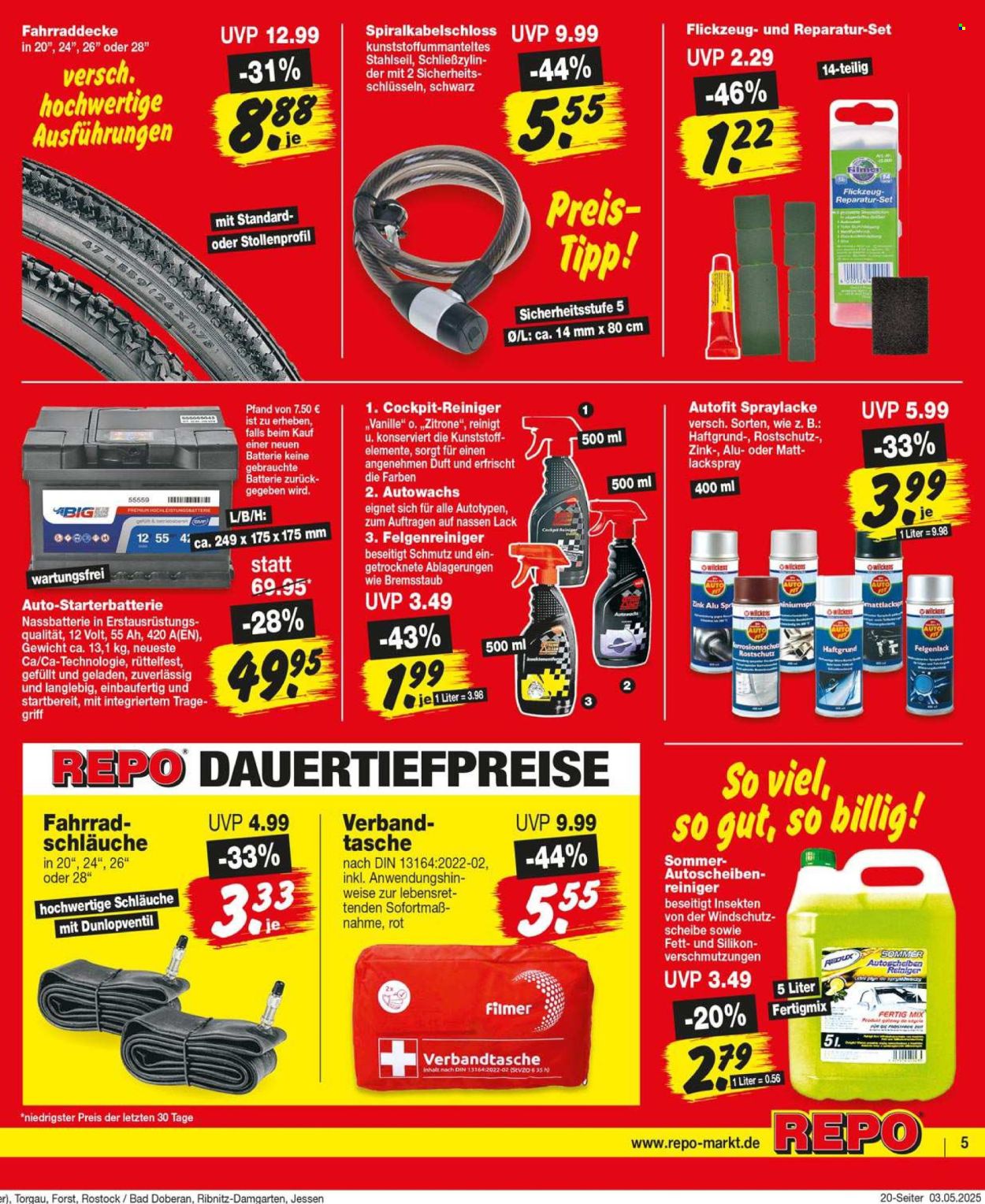 Repo Prospekte  - 5.05.2025 - 10.05.2025. Seite 1