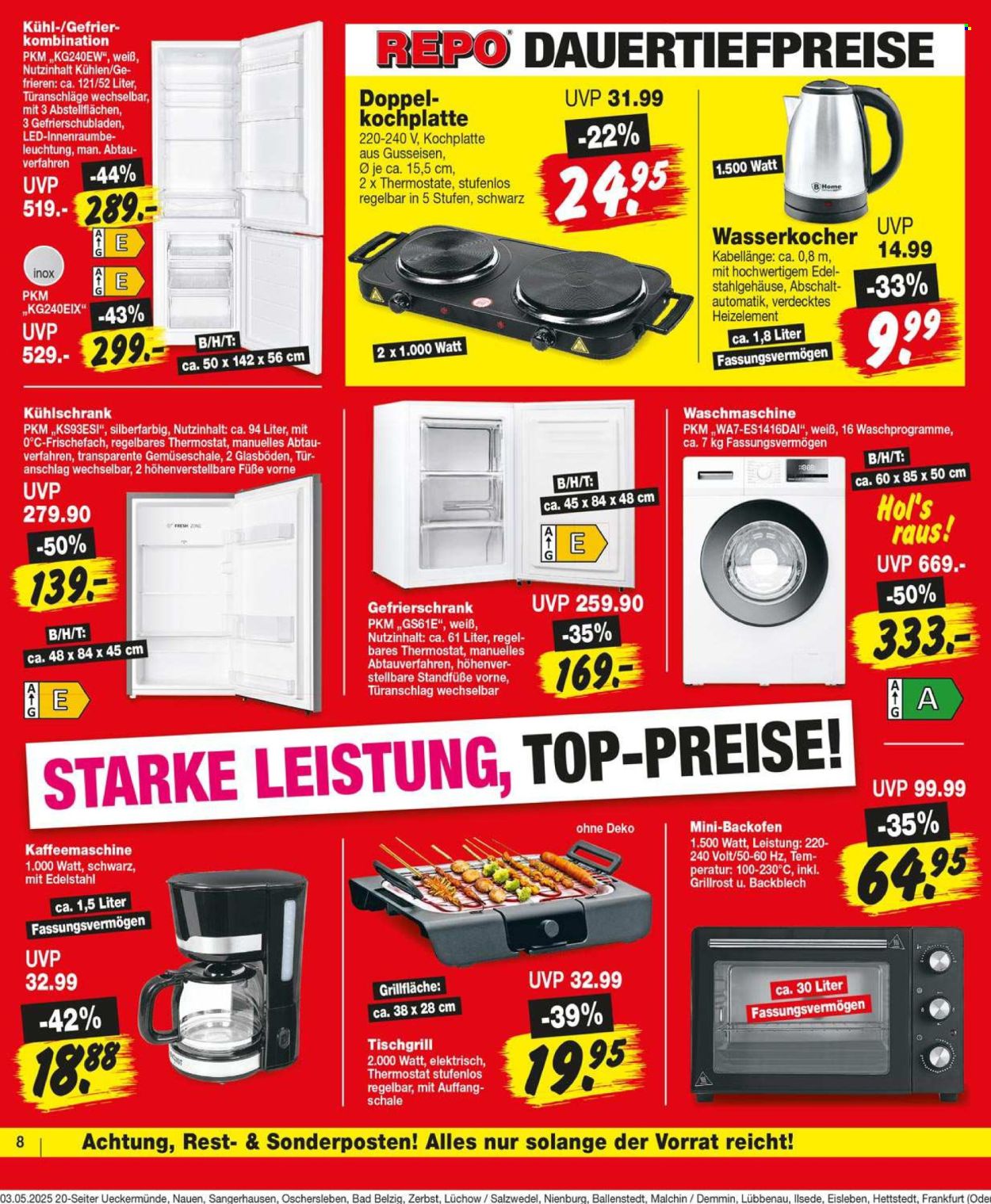 Repo Prospekte  - 5.05.2025 - 10.05.2025. Seite 1