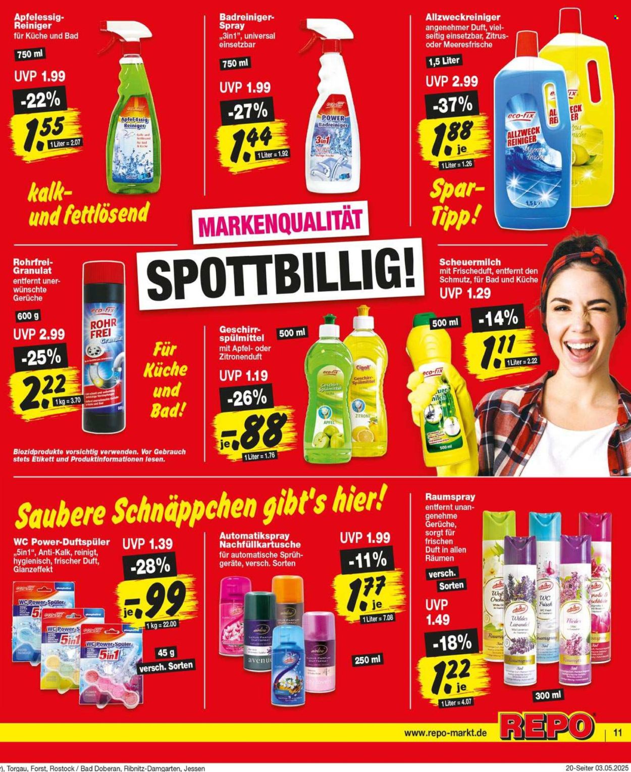 Repo Prospekte  - 5.05.2025 - 10.05.2025. Seite 1