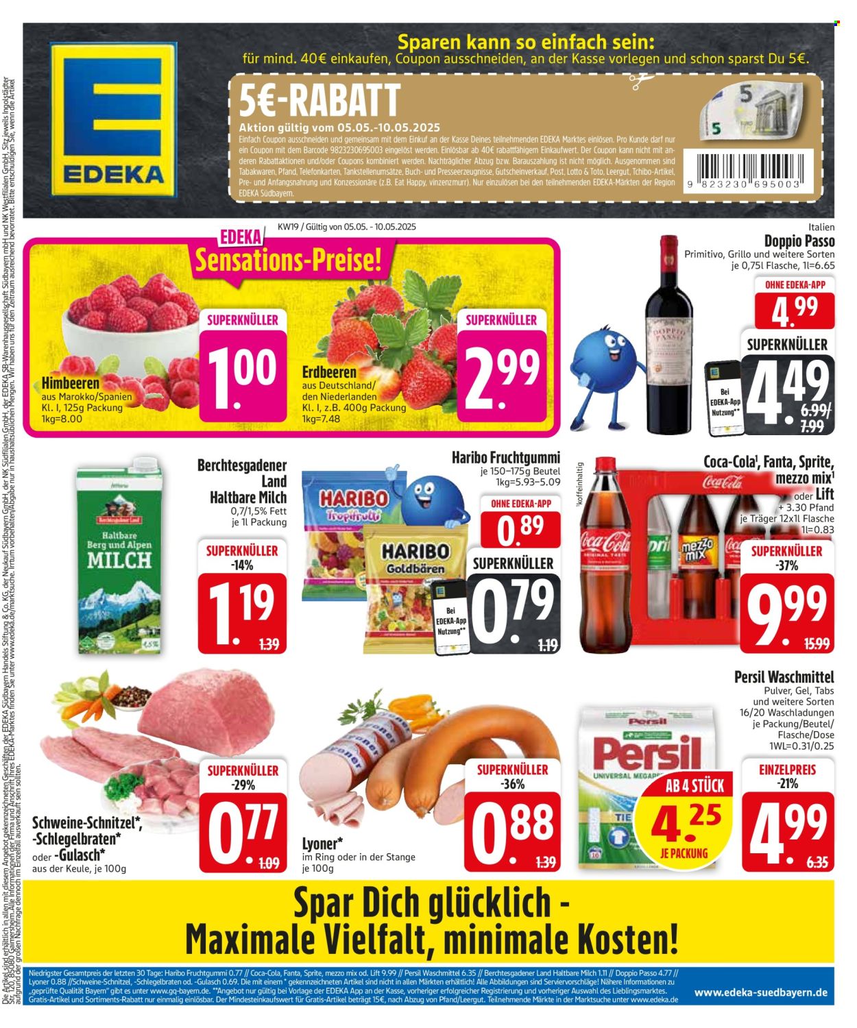 Edeka Prospekte  - 5.05.2025 - 10.05.2025. Seite 1