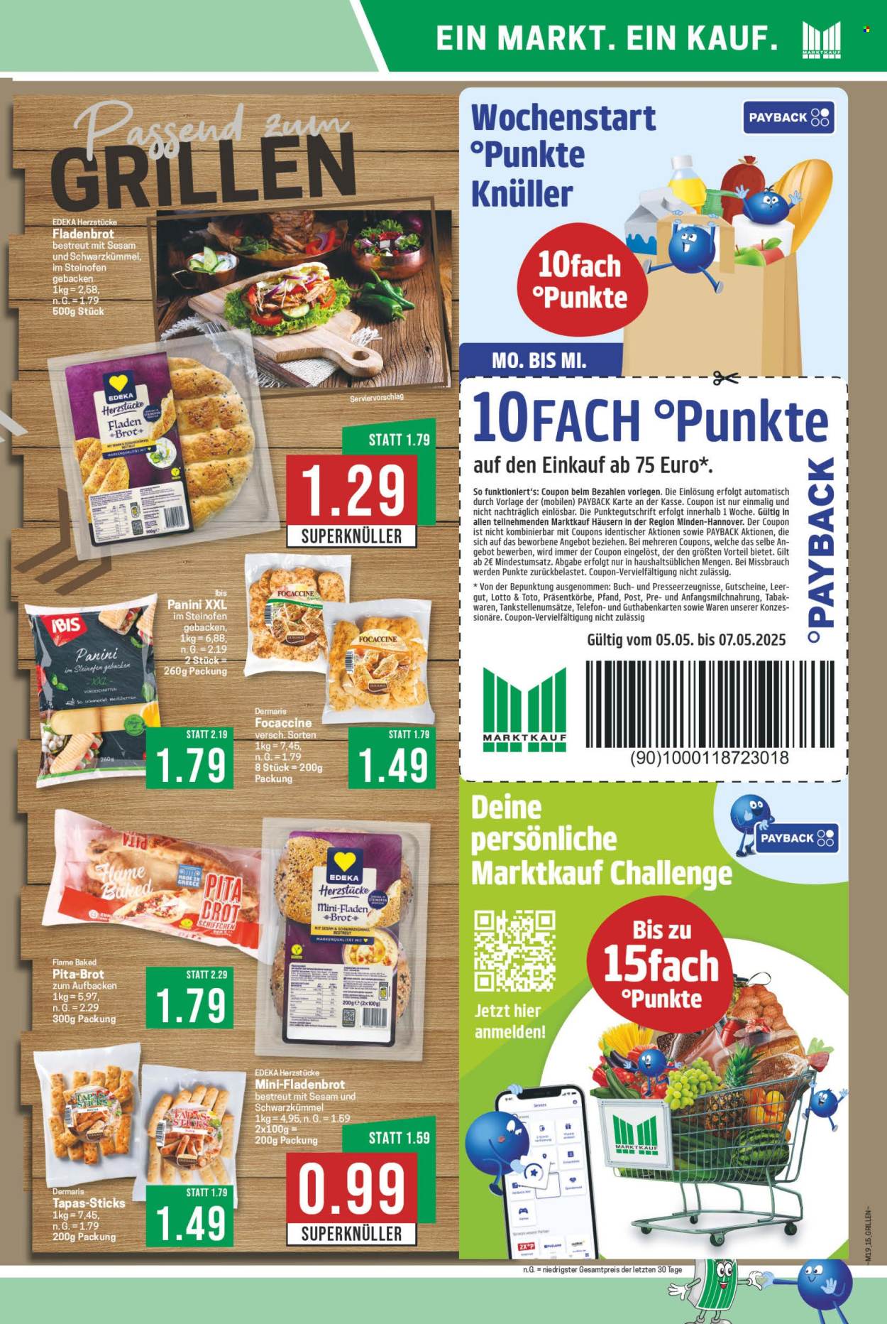 Marktkauf Prospekte  - 5.05.2025 - 10.05.2025. Seite 1
