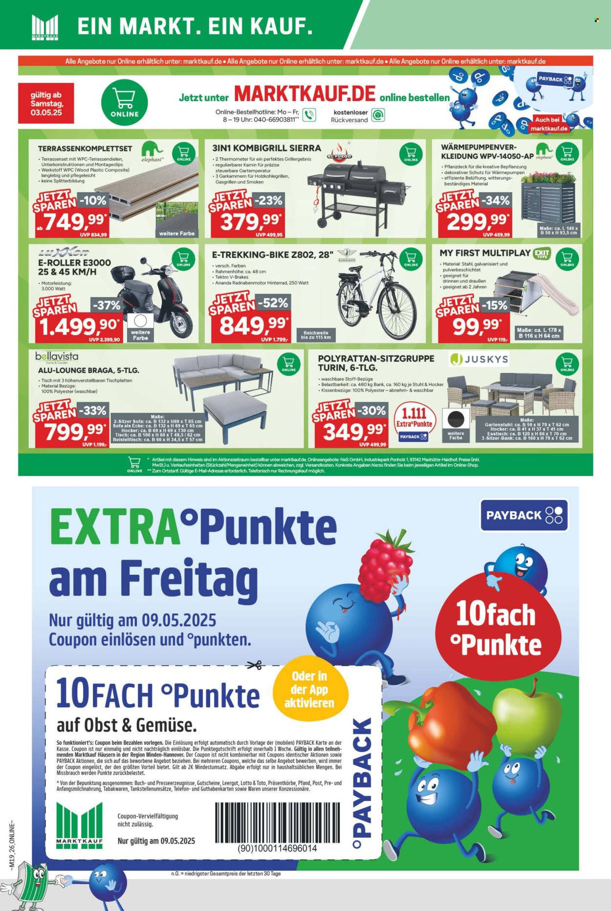 Marktkauf Prospekte  - 5.05.2025 - 10.05.2025. Seite 1