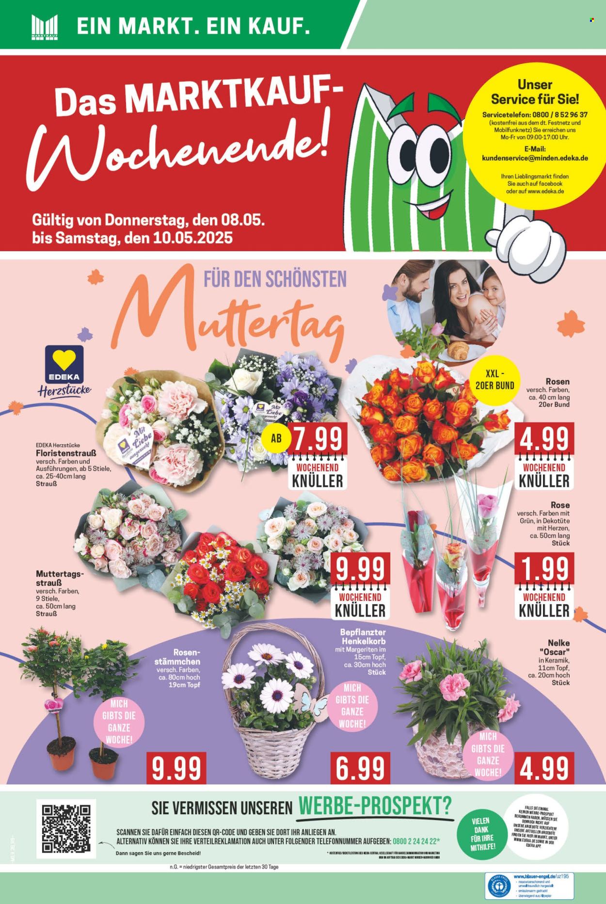 Marktkauf Prospekte  - 5.05.2025 - 10.05.2025. Seite 1