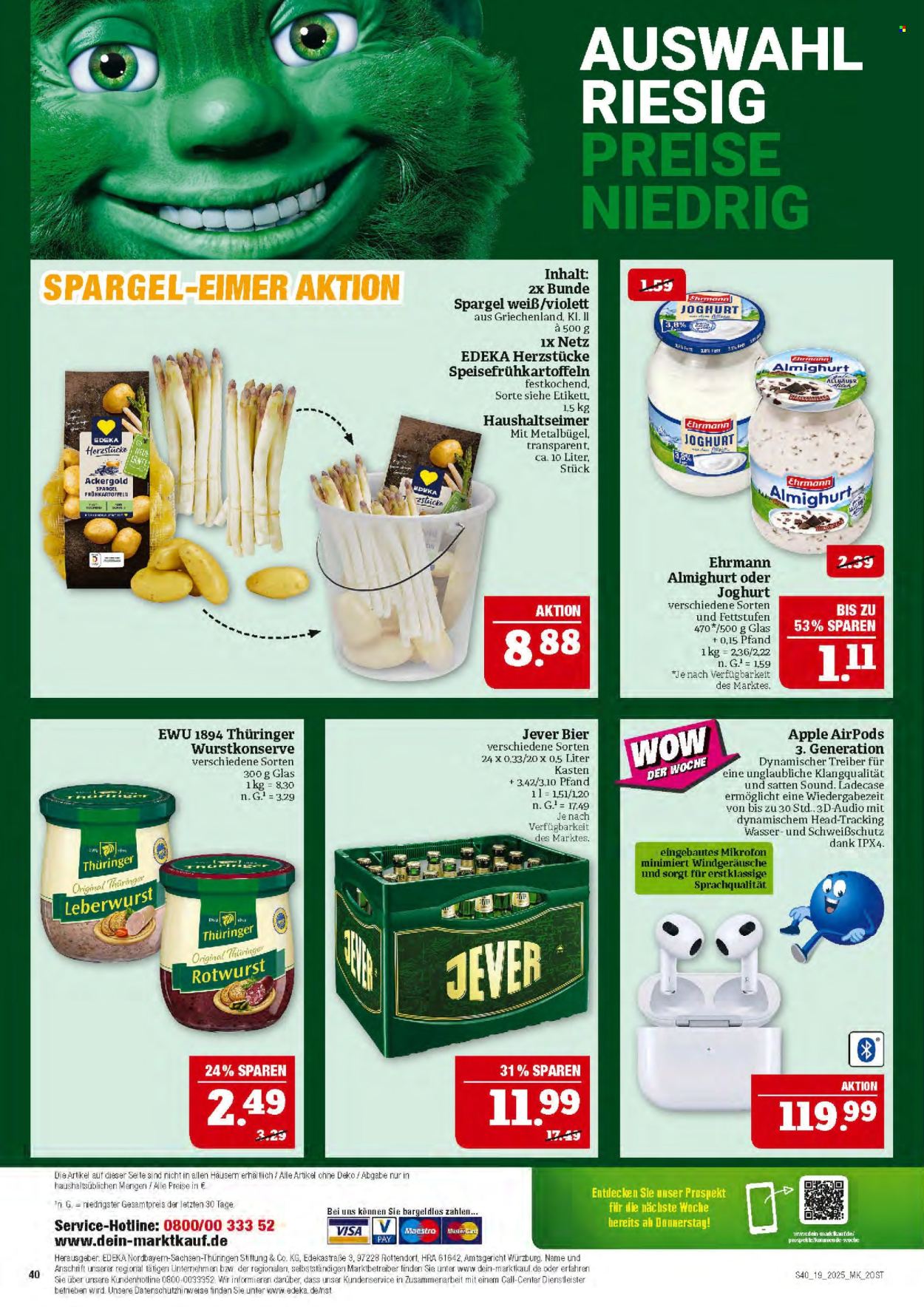 Marktkauf Prospekte  - 5.05.2025 - 10.05.2025. Seite 1