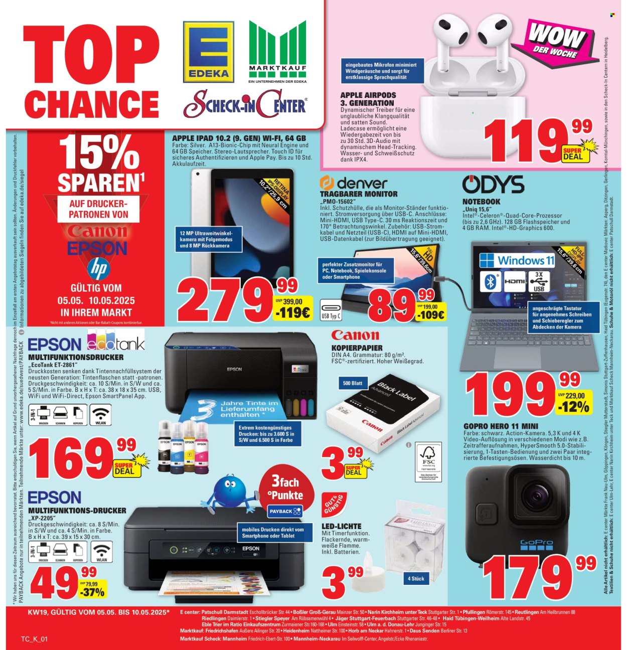 Marktkauf Prospekte  - 5.05.2025 - 10.05.2025. Seite 1