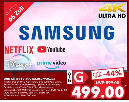UHD-Smart-TV »GU65CU6979UXZG«
