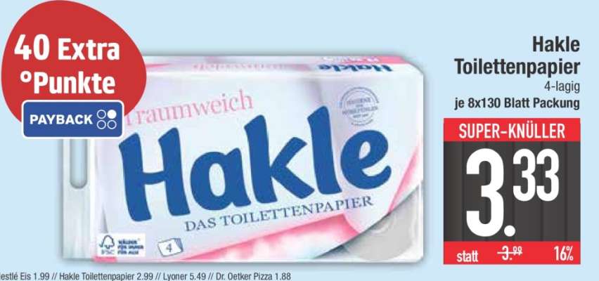 Hakle Toilettenpapier