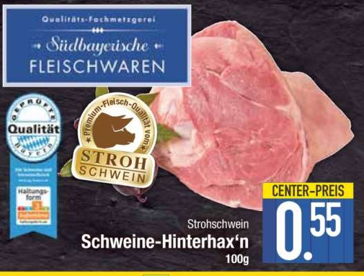 Schweine-Hinterhax‘n*