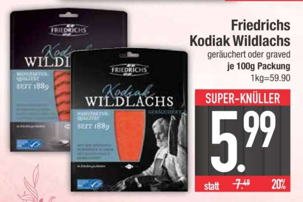 Friedrichs Kodiak Wildlachs