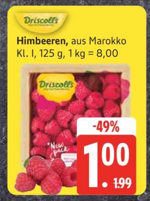 Himbeeren aus Marokko
