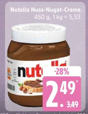 Nutella Nuss-Nugat-Creme