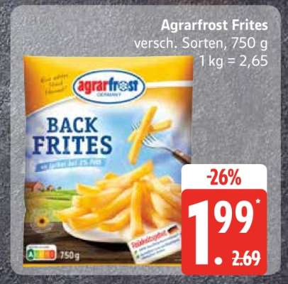 Agrarfrost Frites