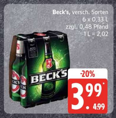 Beck's versch . Sorten