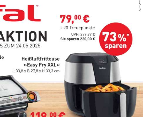 Heißluftfritteuse »Easy Fry XXL«