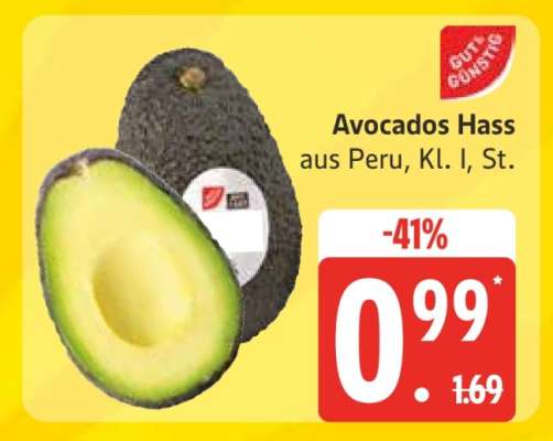 Avocados „Hass“