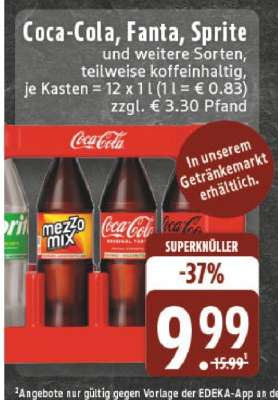 Coca­Cola/ Fanta/ Sprite/