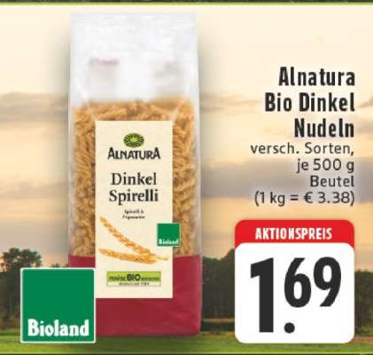 Alnatura Bio Dinkel Nudeln