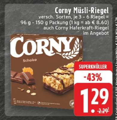 Corny Müsli-Riegel