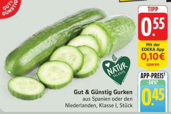 Gut & Günstig Gurken