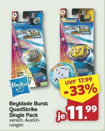 Beyblade Burst QuadStrike Single Pack