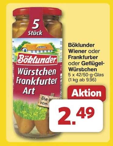 Böklunder Würstchen