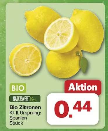 Bio-Zitronen