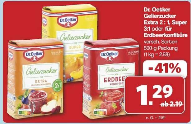 Dr. Oetker Gelierzucker