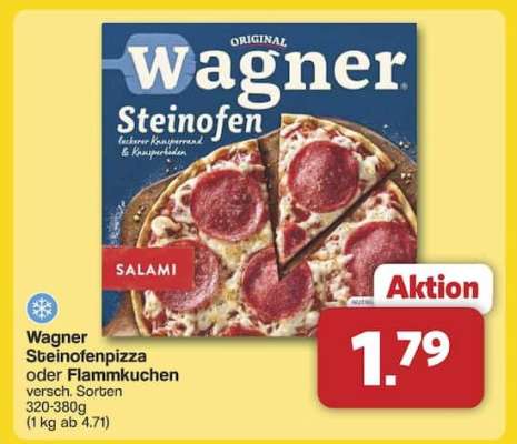 Wagner Steinofenpizza oder Flammkuchen