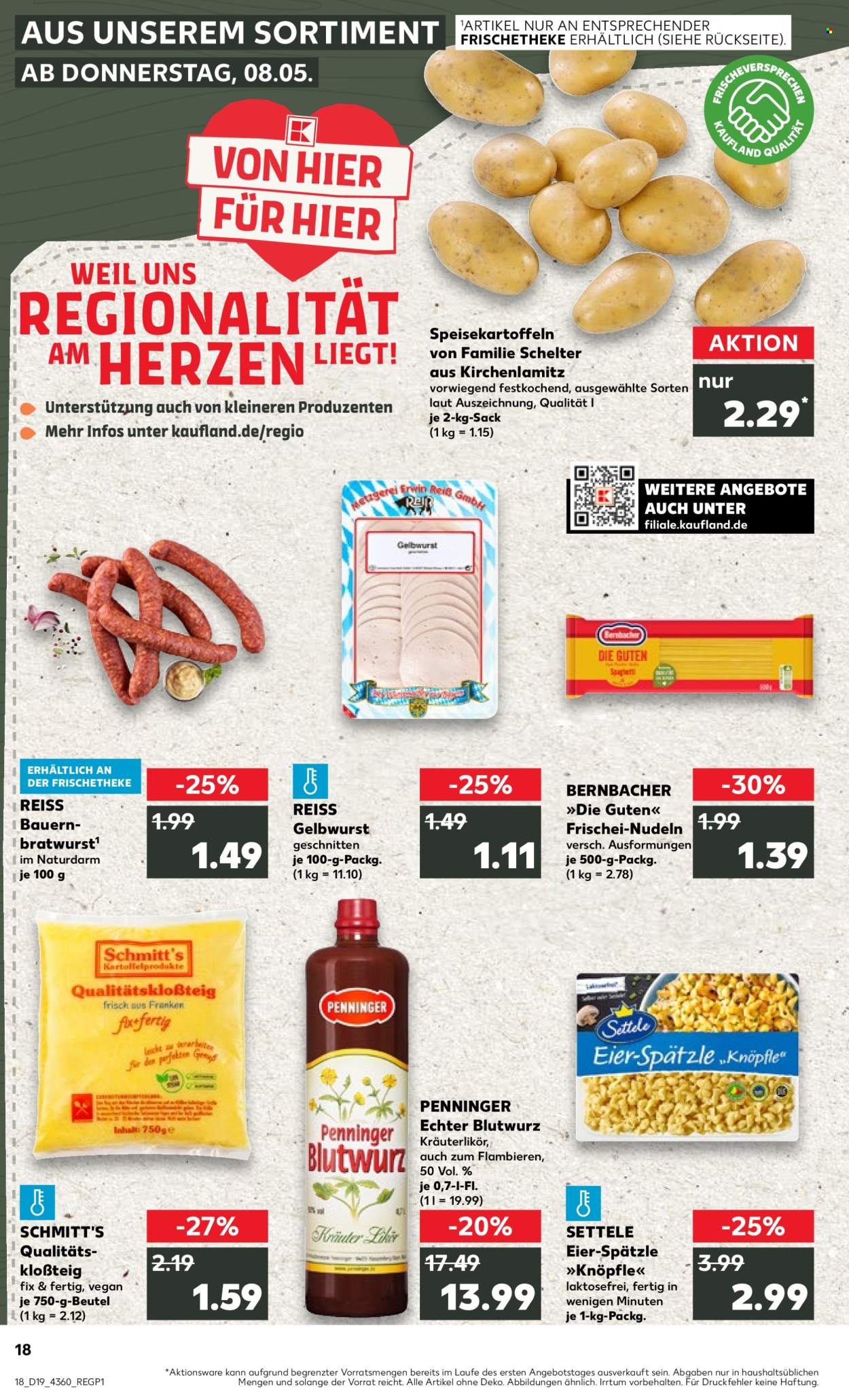 Kaufland Prospekte  - 8.05.2025 - 14.05.2025. Seite 1