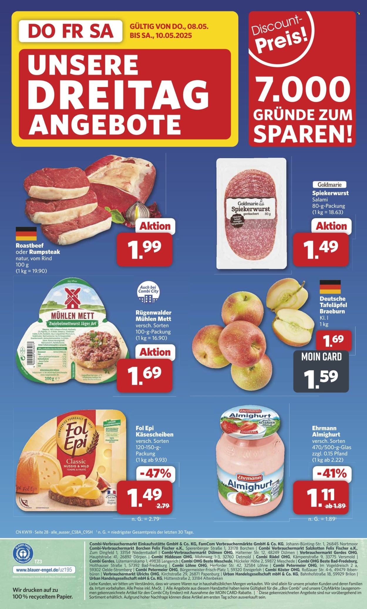 Combi Prospekte  - 5.05.2025 - 10.05.2025. Seite 1
