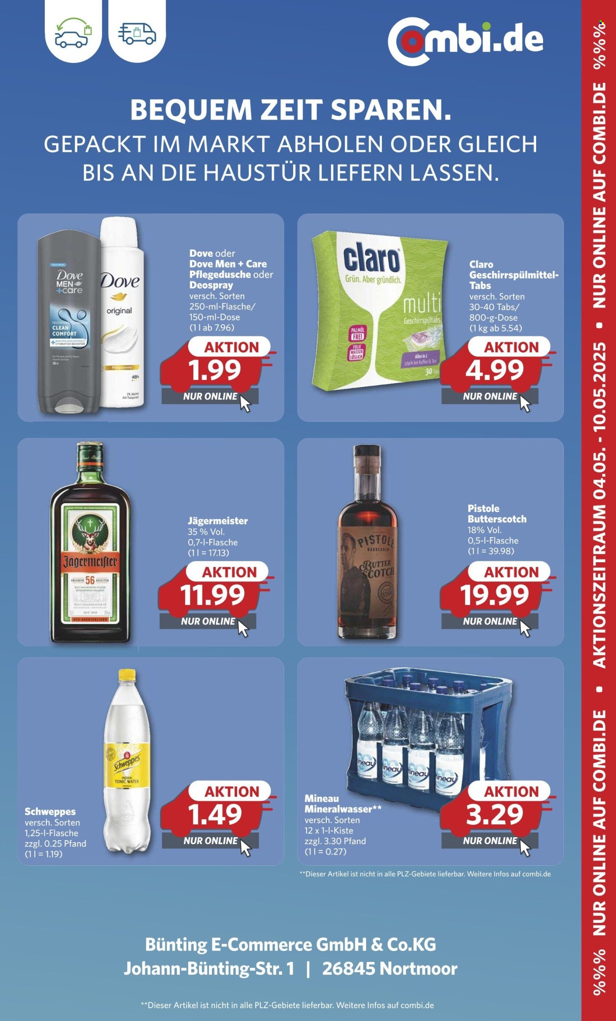 Combi Prospekte  - 4.05.2025 - 10.05.2025. Seite 1