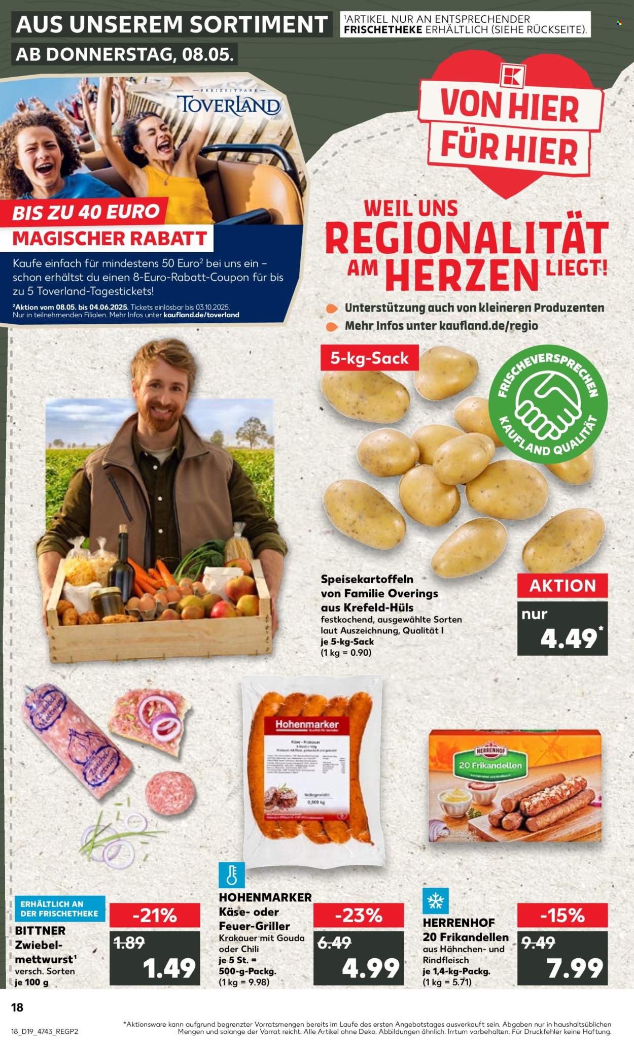 Kaufland Prospekte  - 8.05.2025 - 14.05.2025. Seite 1