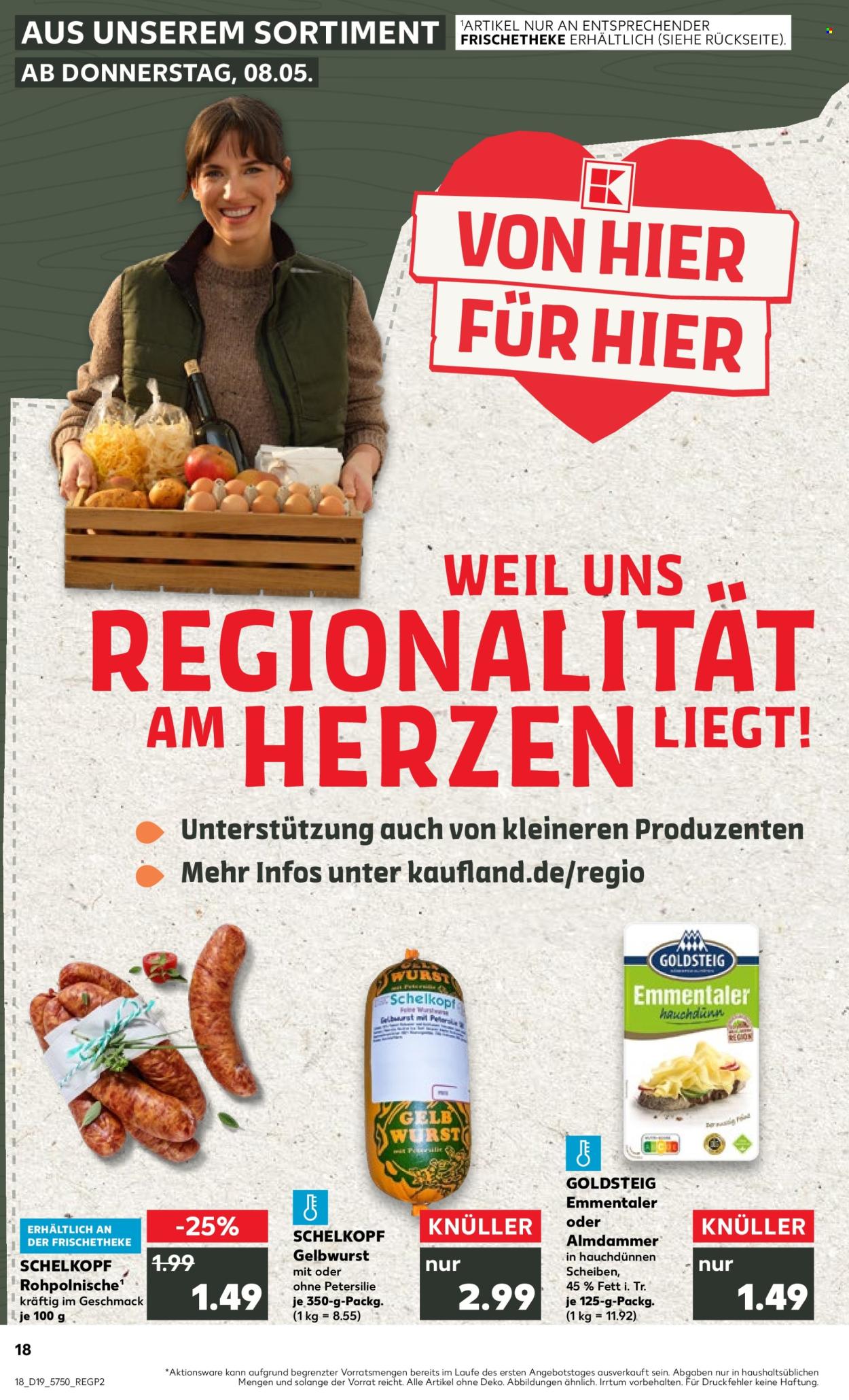 Kaufland Prospekte  - 8.05.2025 - 14.05.2025. Seite 1