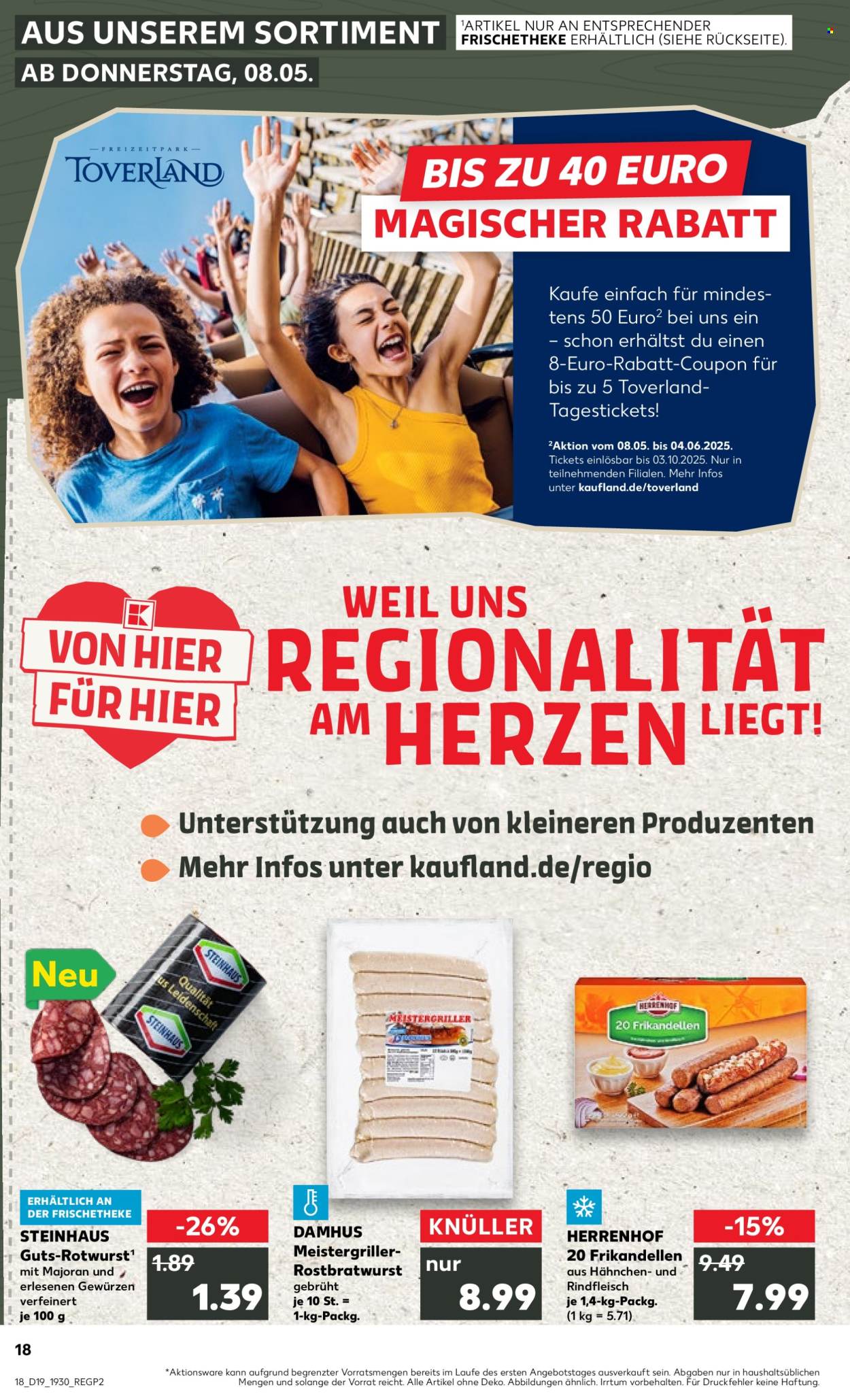 Kaufland Prospekte  - 8.05.2025 - 14.05.2025. Seite 1