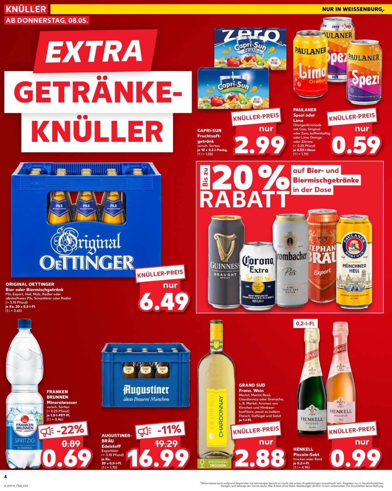 Kaufland Prospekte  - 8.05.2025 - 14.05.2025. Seite 1