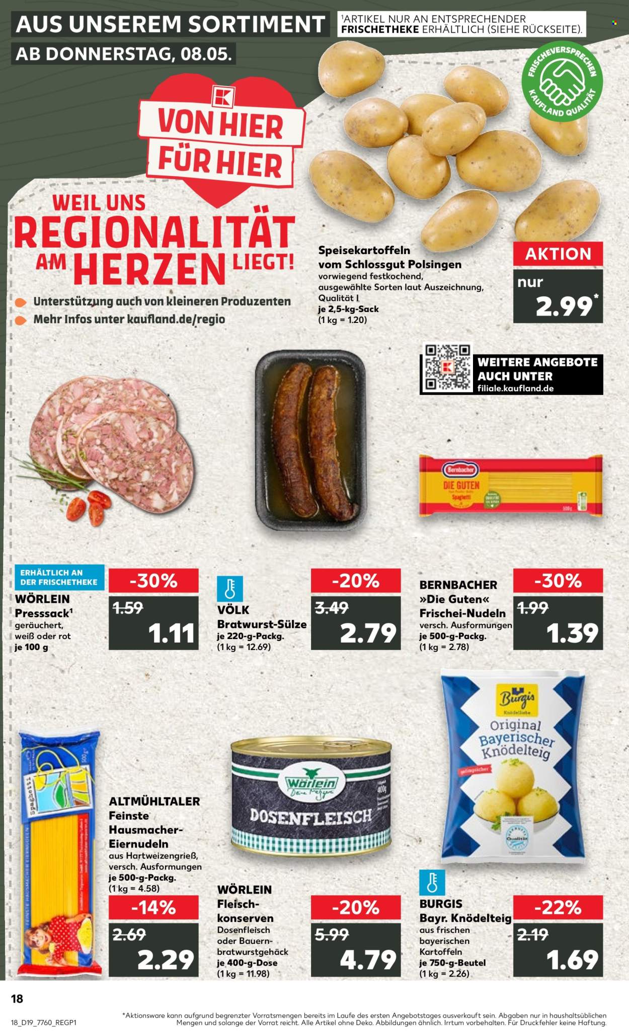 Kaufland Prospekte  - 8.05.2025 - 14.05.2025. Seite 1