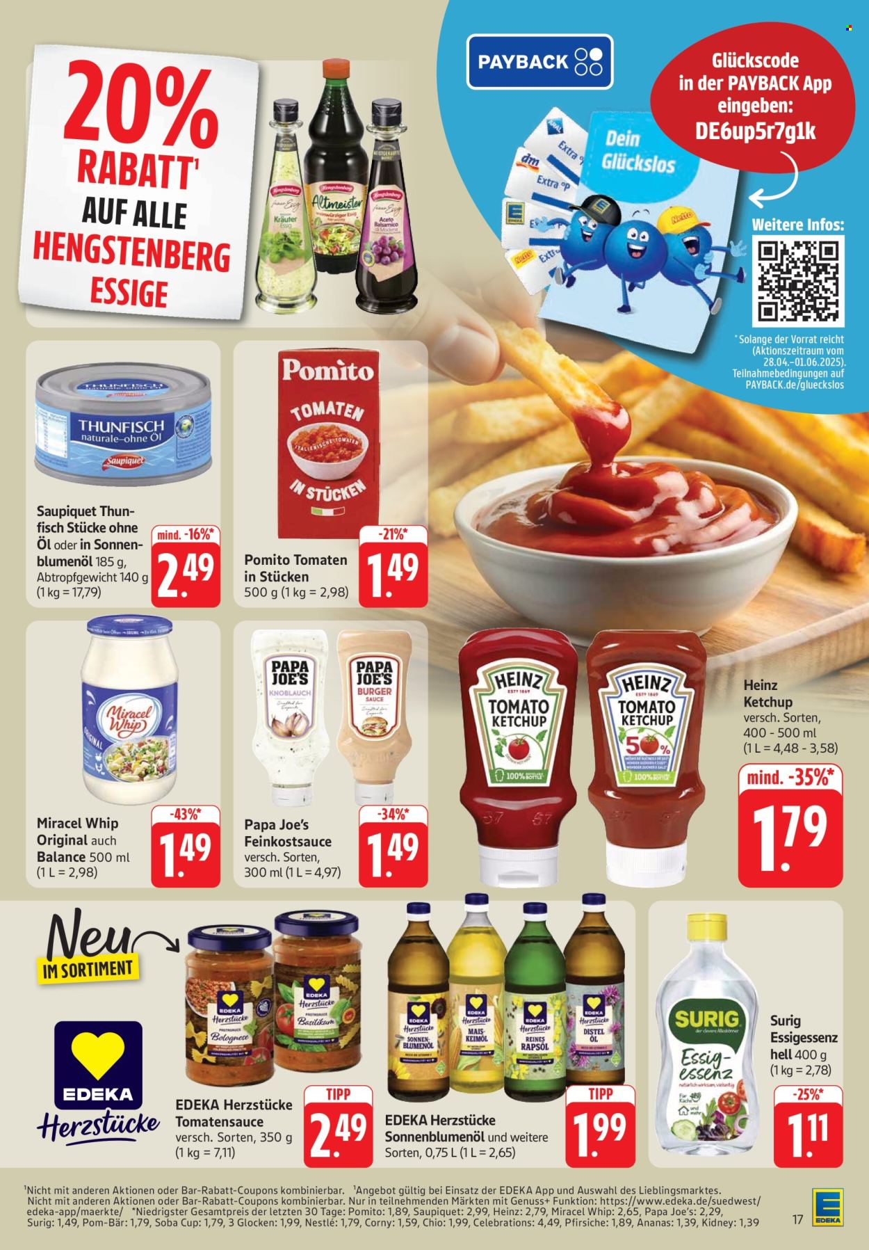 Edeka Prospekte  - 5.05.2025 - 10.05.2025. Seite 1
