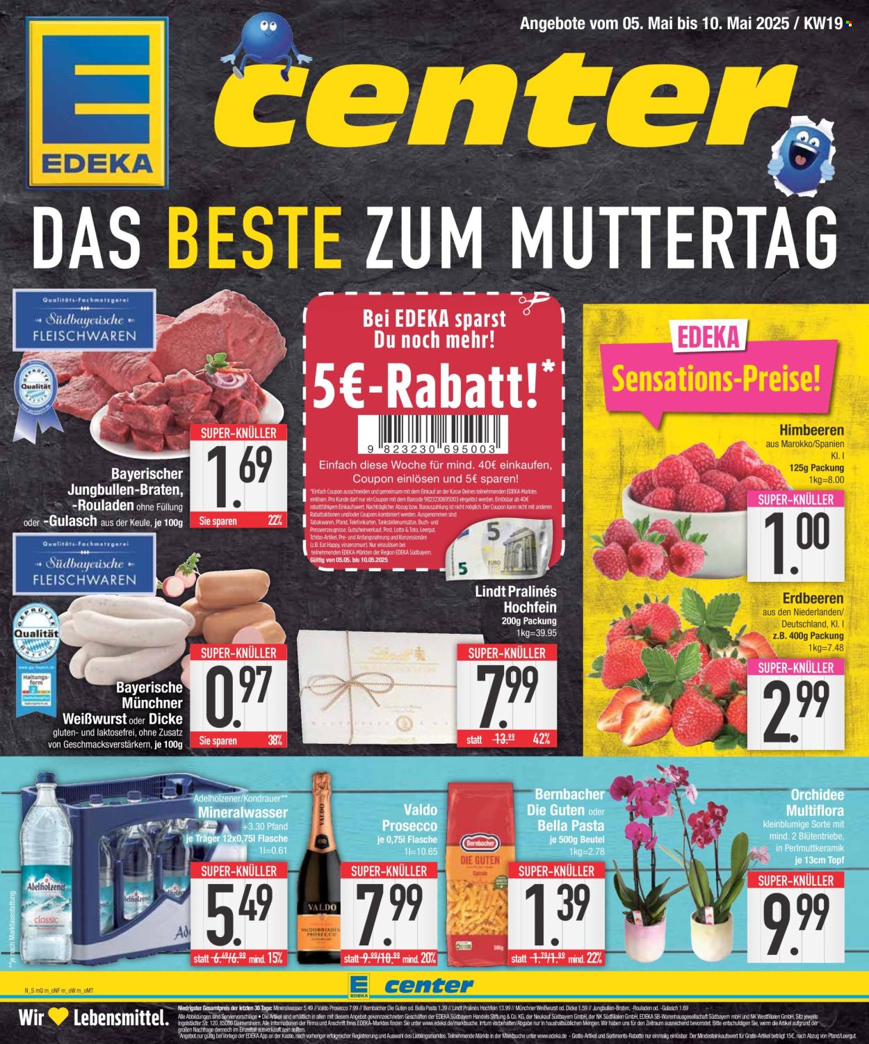 Edeka Prospekte  - 5.05.2025 - 10.05.2025. Seite 1