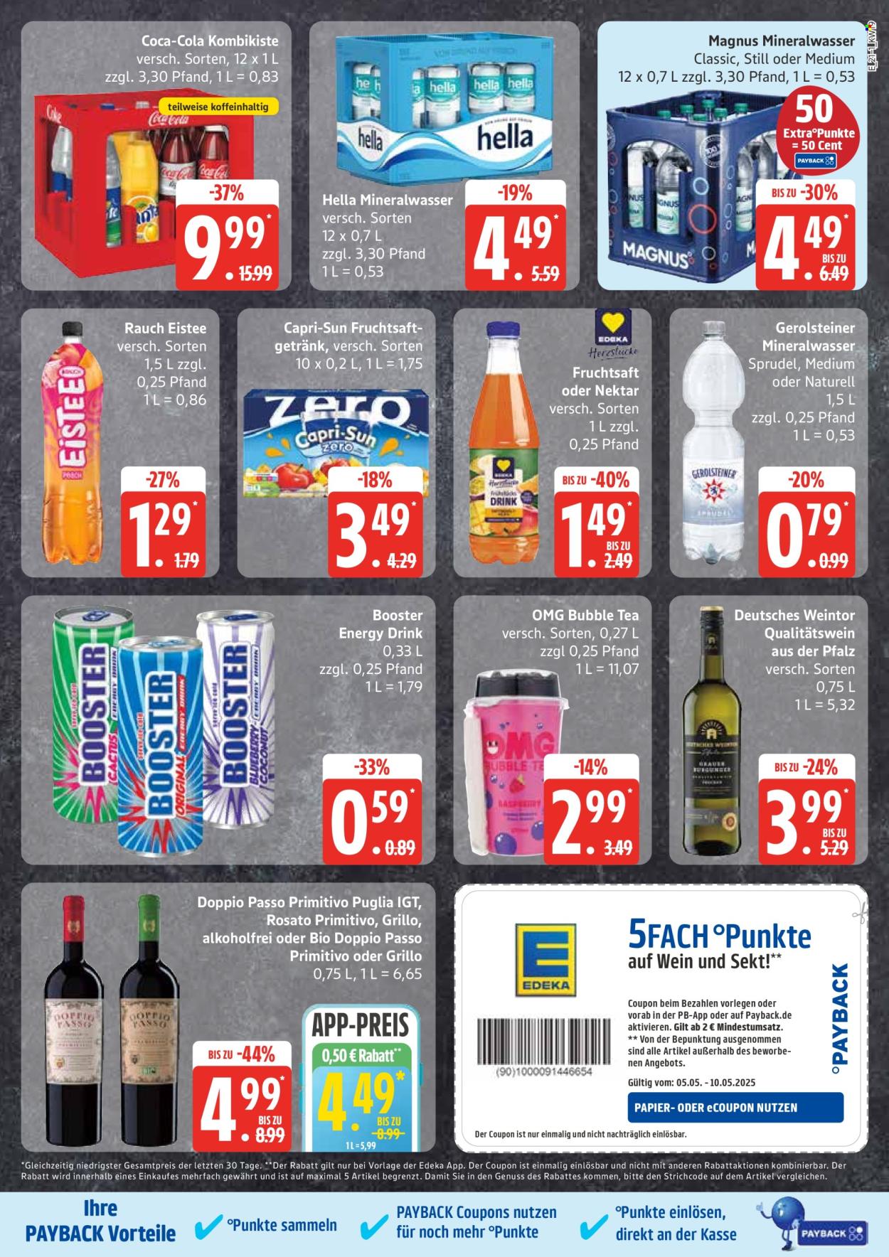 Edeka Prospekte  - 5.05.2025 - 10.05.2025. Seite 1