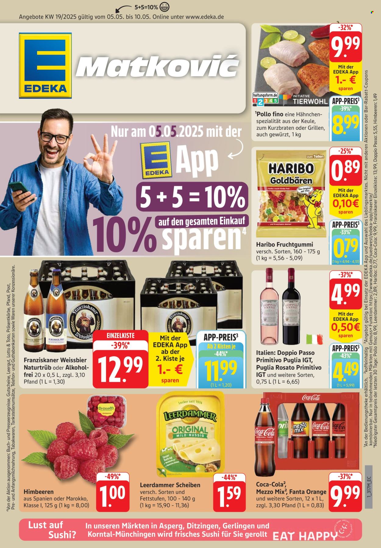 Edeka Prospekte  - 5.05.2025 - 10.05.2025. Seite 1
