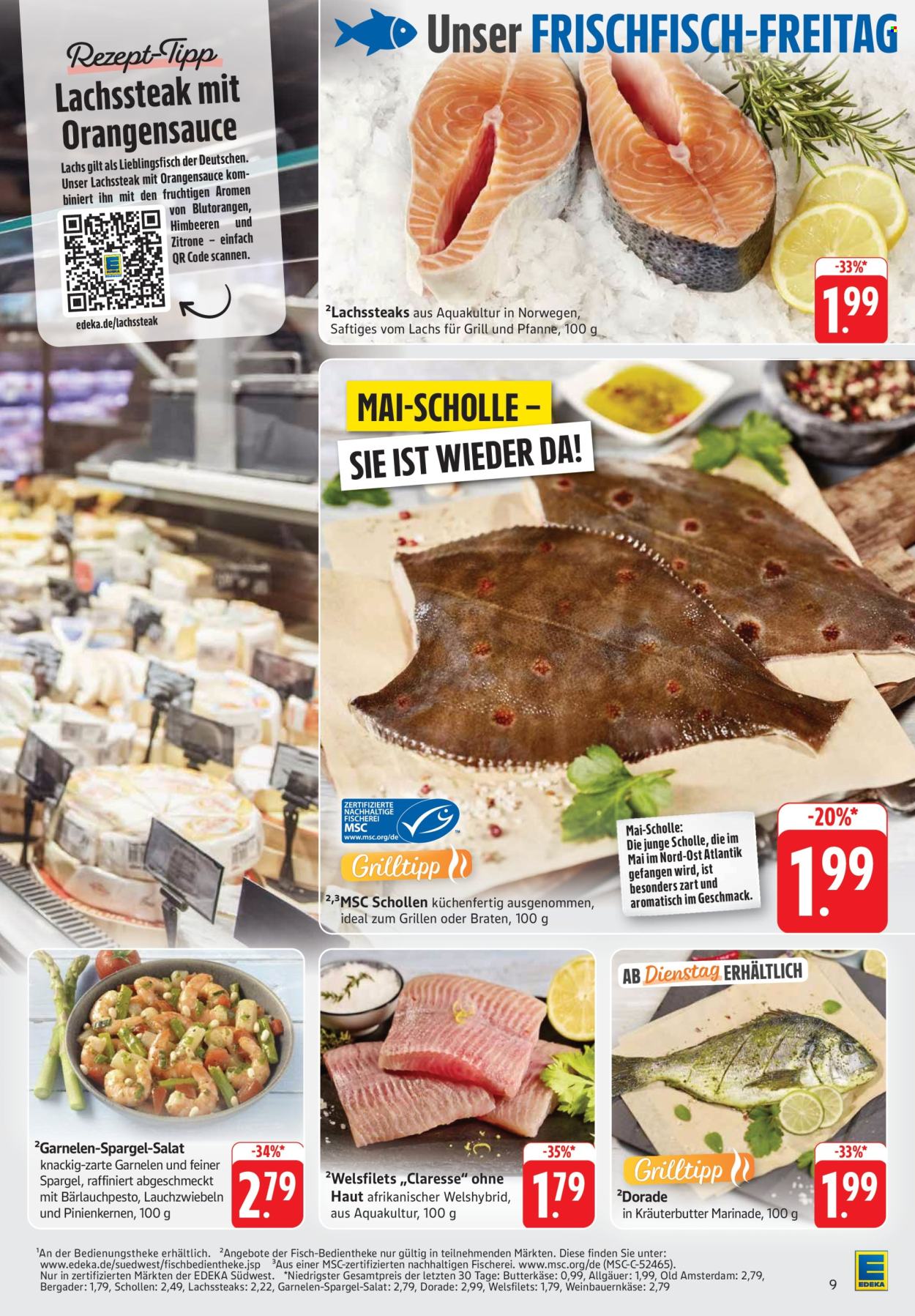 Edeka Prospekte  - 5.05.2025 - 10.05.2025. Seite 1