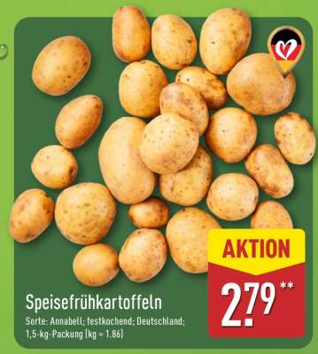 Speisefrühkartoffeln