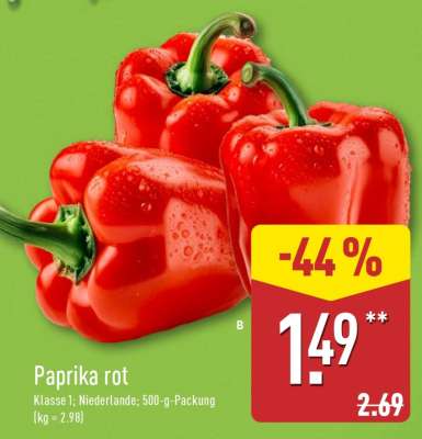Paprika rot*