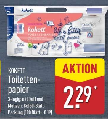KOKETT Toilettenpapier