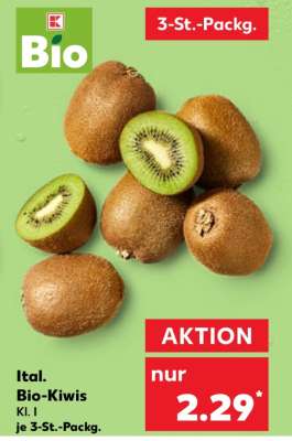 Ital. Bio-Kiwis Kl. I je 3-St.-Packg.